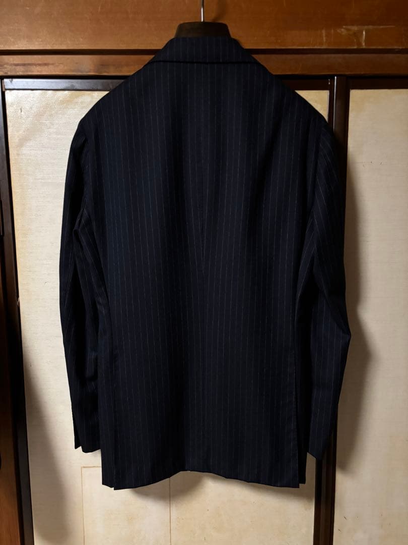 ラ*ン様 Sartoria Partenopea パルテノペア ネイビー スーツ