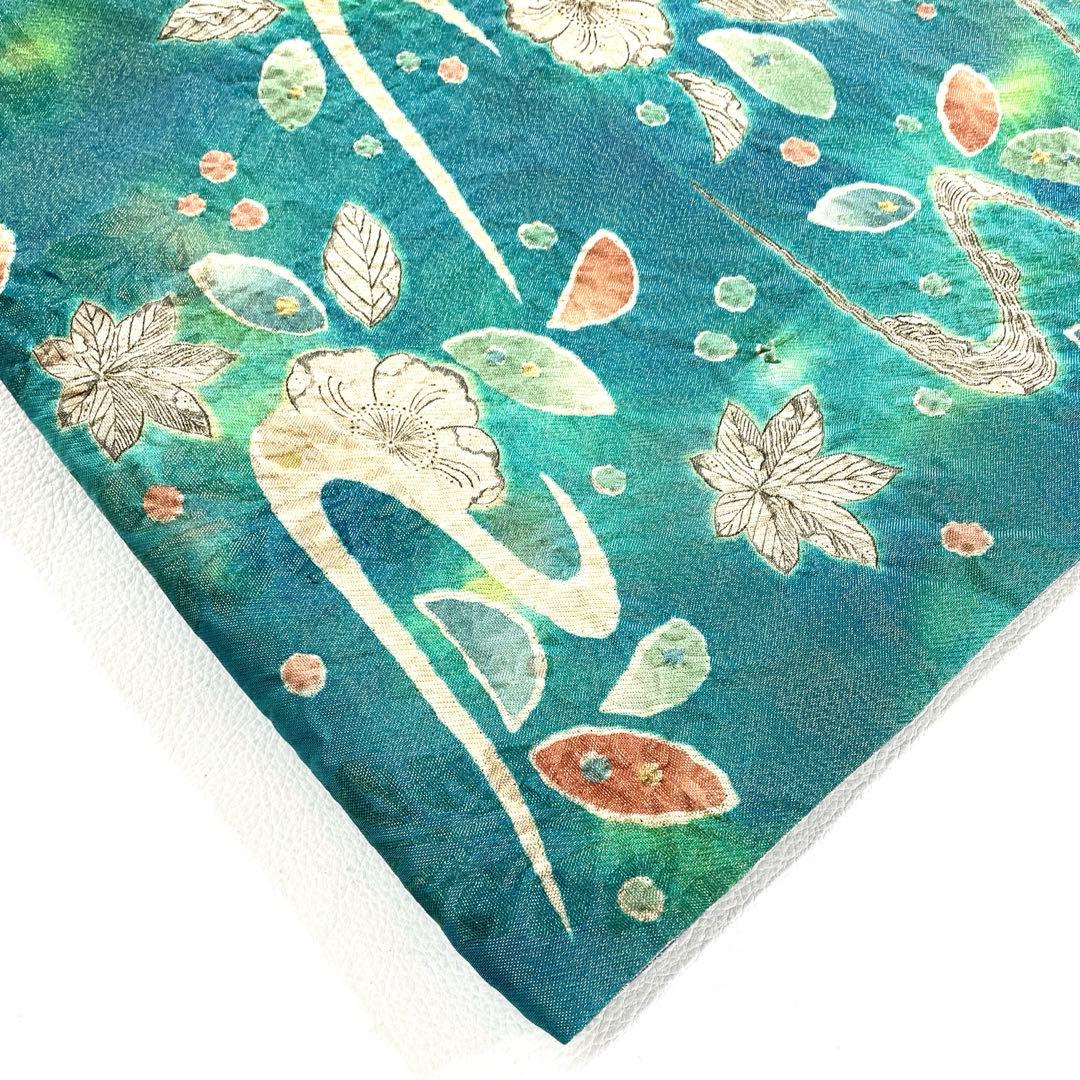 帯6112 ●高級 正絹 太鼓全通 袋帯 辻ヶ花