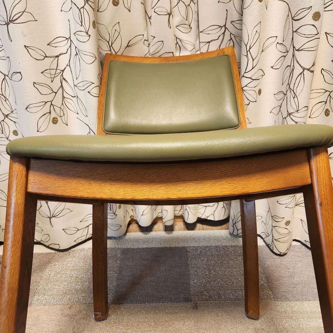 美品　浜本工芸　ダイニングチェア　皇室御用達　椅子　老舗工房による日本製