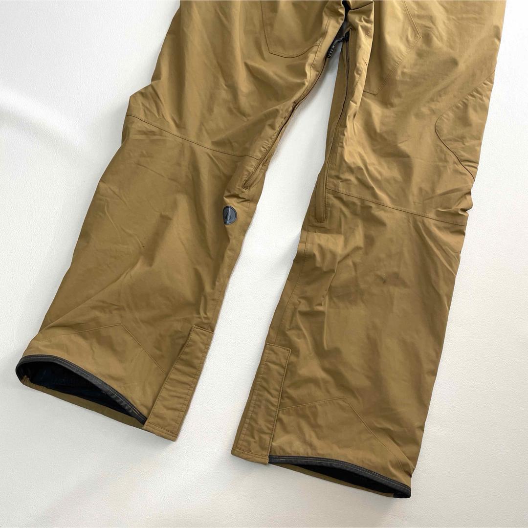6666 ボルコム　パンツ　ゴアテックス　無地　スノボ　ベージュ