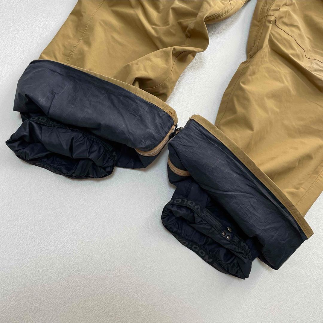 6666 ボルコム　パンツ　ゴアテックス　無地　スノボ　ベージュ