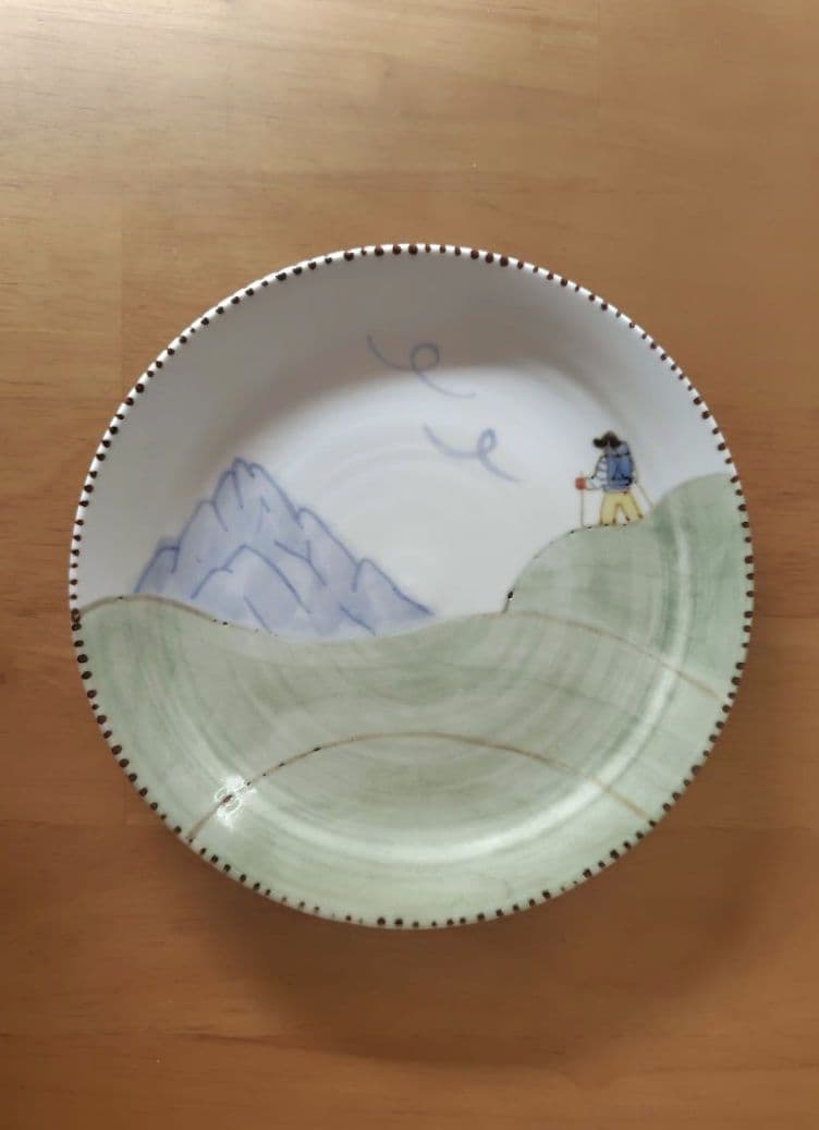 中町いずみさん 『山シリーズ』プレート ３枚セット