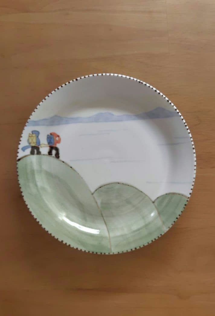 中町いずみさん 『山シリーズ』プレート ３枚セット