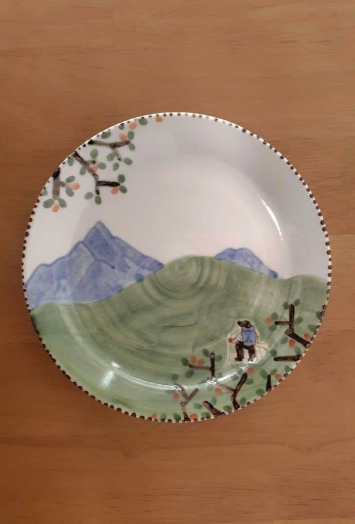 中町いずみさん 『山シリーズ』プレート ３枚セット