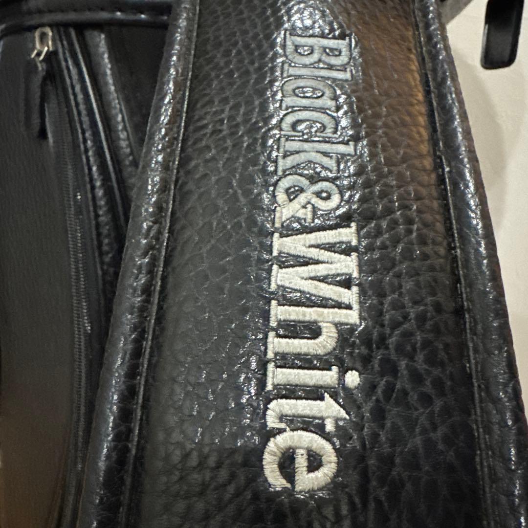 Black&White ゴルフキャディバッグ