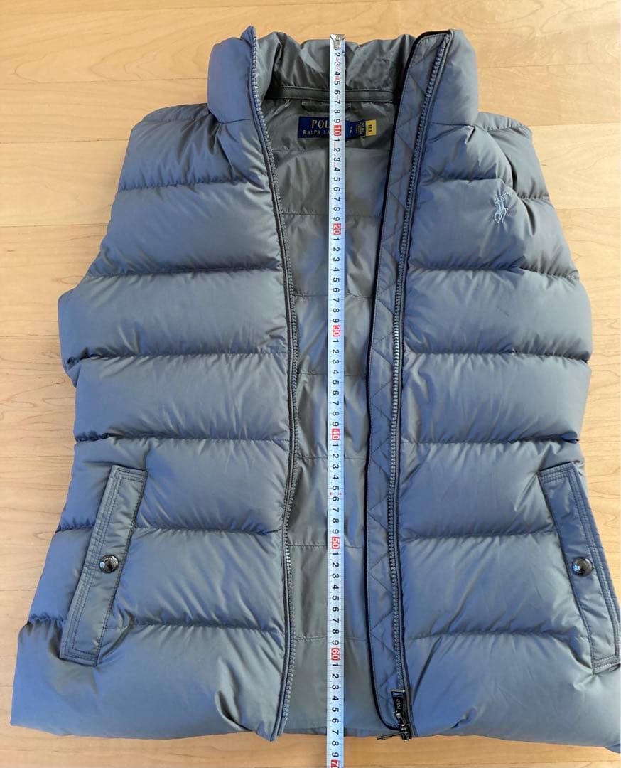 【美品】Polo Ralph Lauren グレー ダウンベスト