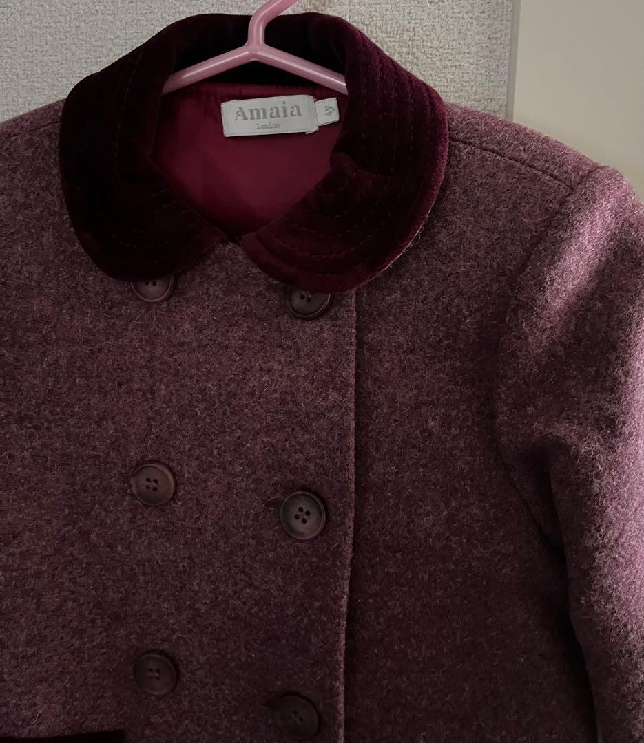 Amaia Kids アマイアキッズ ウールコート　4y 100cm