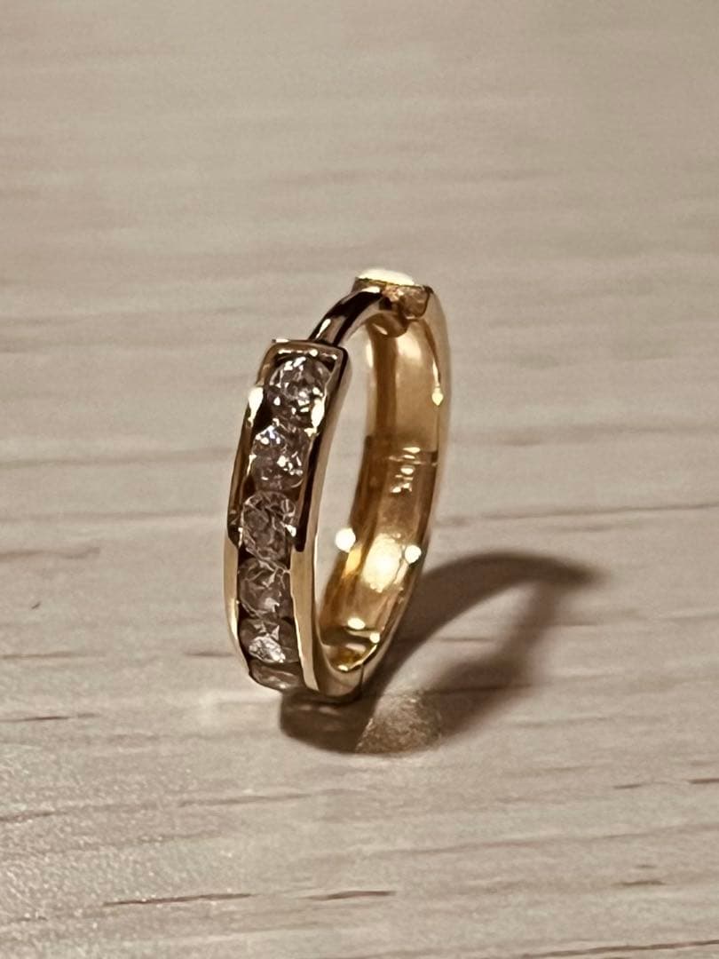 AVALANCHE 10K YG フープピアス 13mm