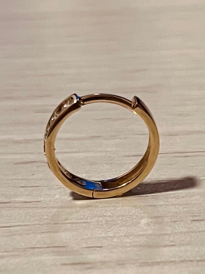 AVALANCHE 10K YG フープピアス 13mm