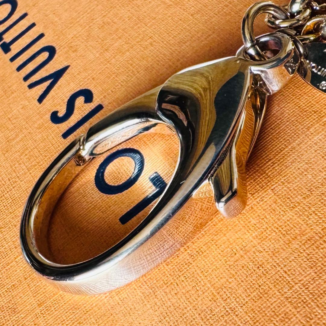 LOUIS VUITTON ステップリー モノグラムフラワー キーホルダー極美