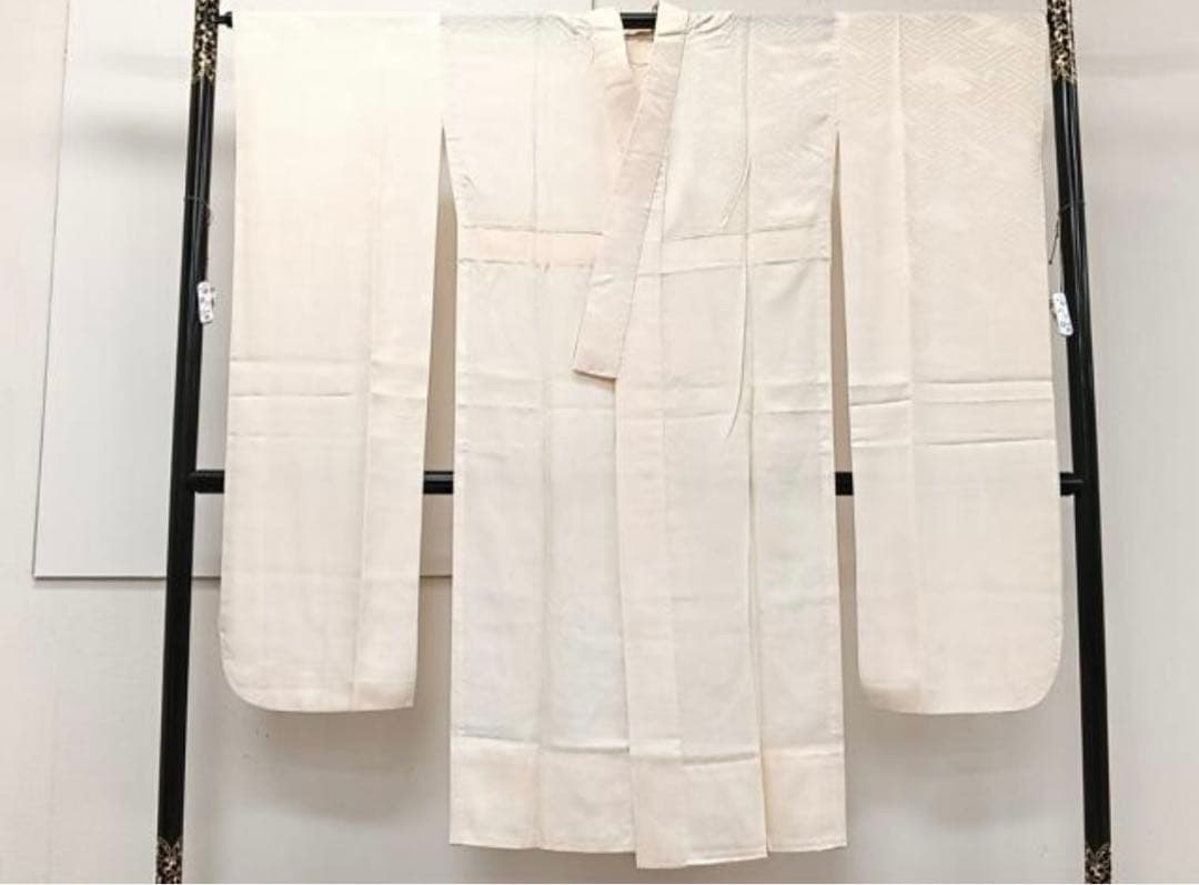 振袖フルセット　深緑　黒　金彩　作家者　躾糸付き　正絹　振袖6点セット