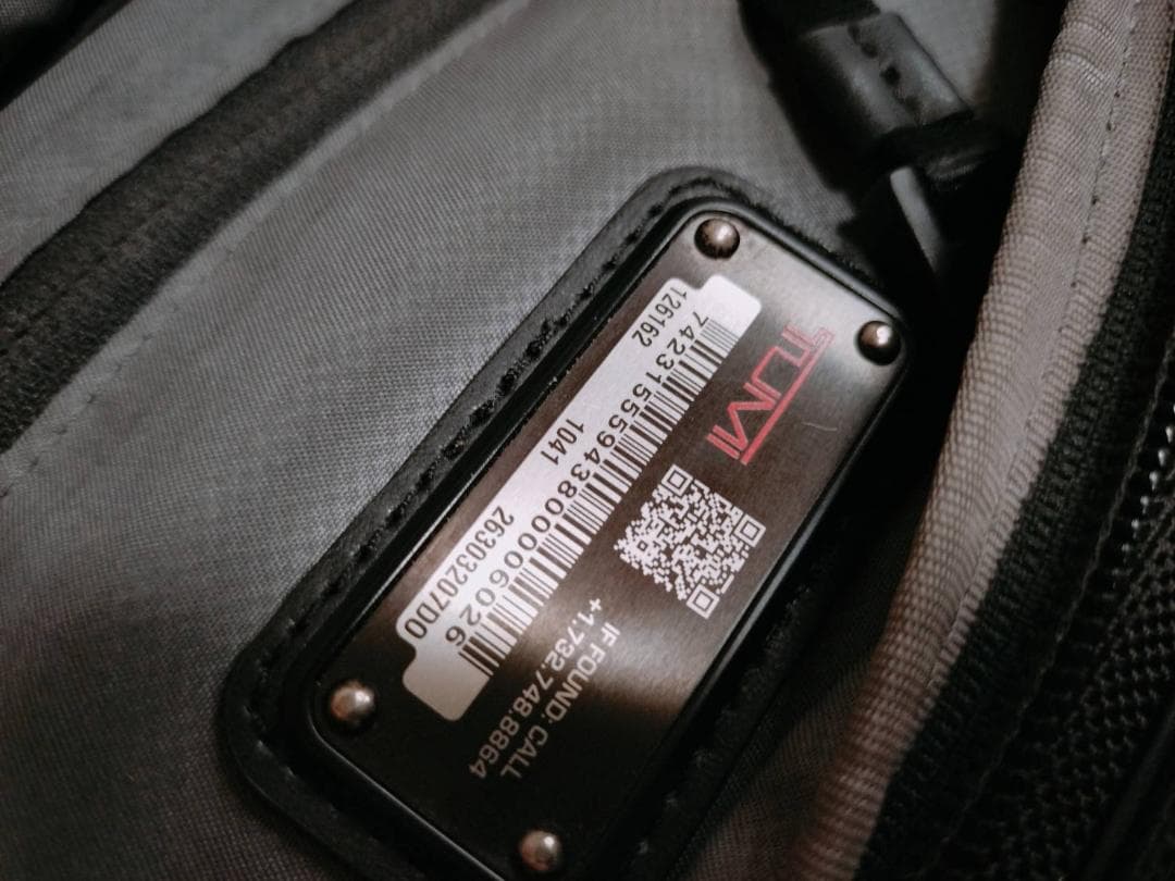 TUMI バックパック　ビジネス　ALPHA 3 T PASS リック