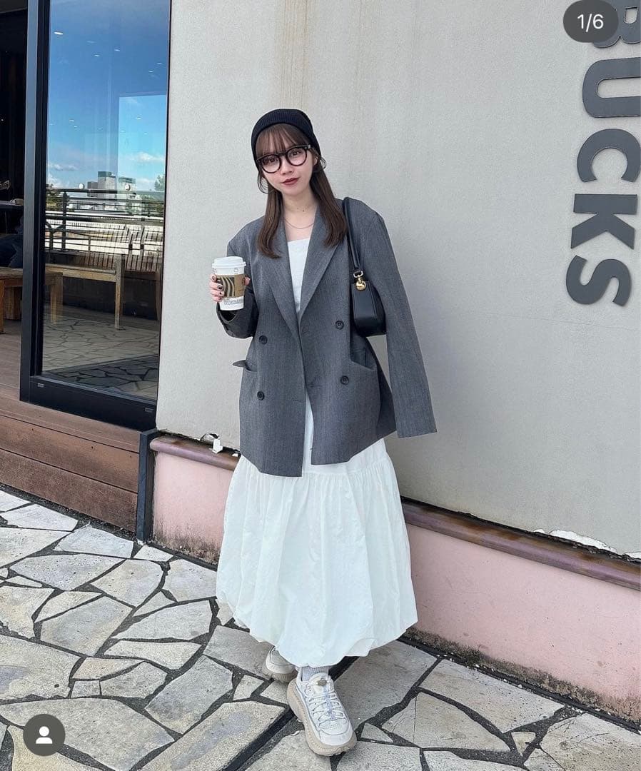 ジャケット・アウター lovint Handsam double jacket mideal