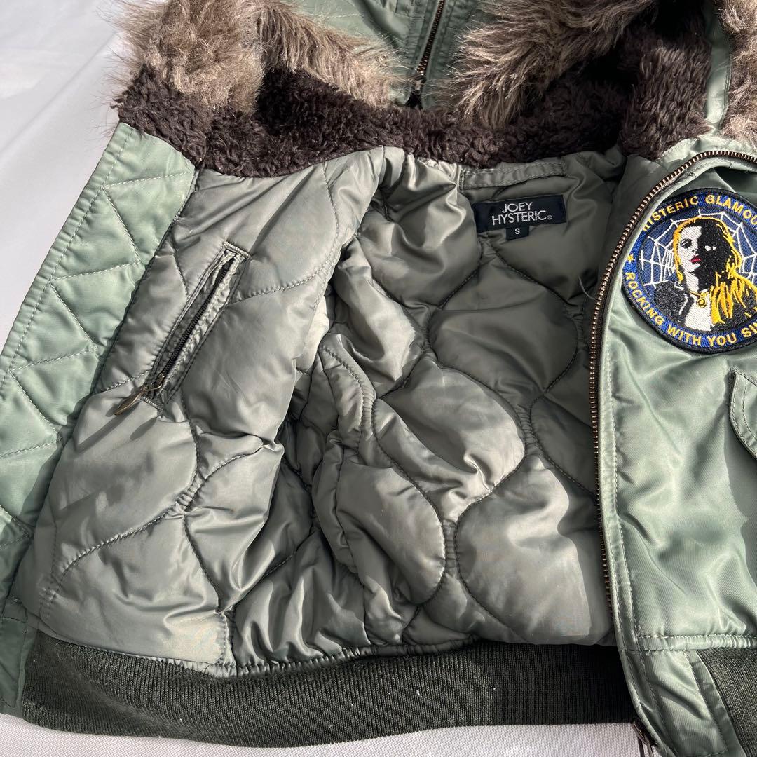 【JOEY HYSTERIC】ミリタリージャケット　ヒステリックグラマー☆S
