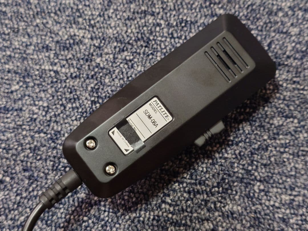 シガー電源★PATLITE サイレンアンプ SAP-520PB-Z 12V