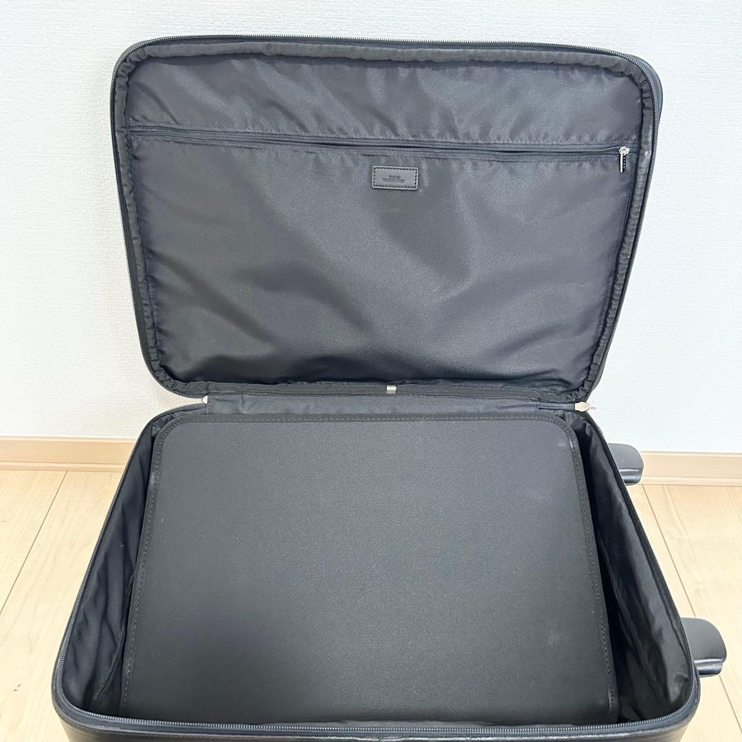 希少✨ ロエベ アナグラム キャリーケース ブラック レザー 大容量