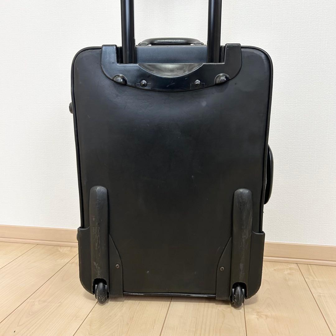 希少✨ ロエベ アナグラム キャリーケース ブラック レザー 大容量