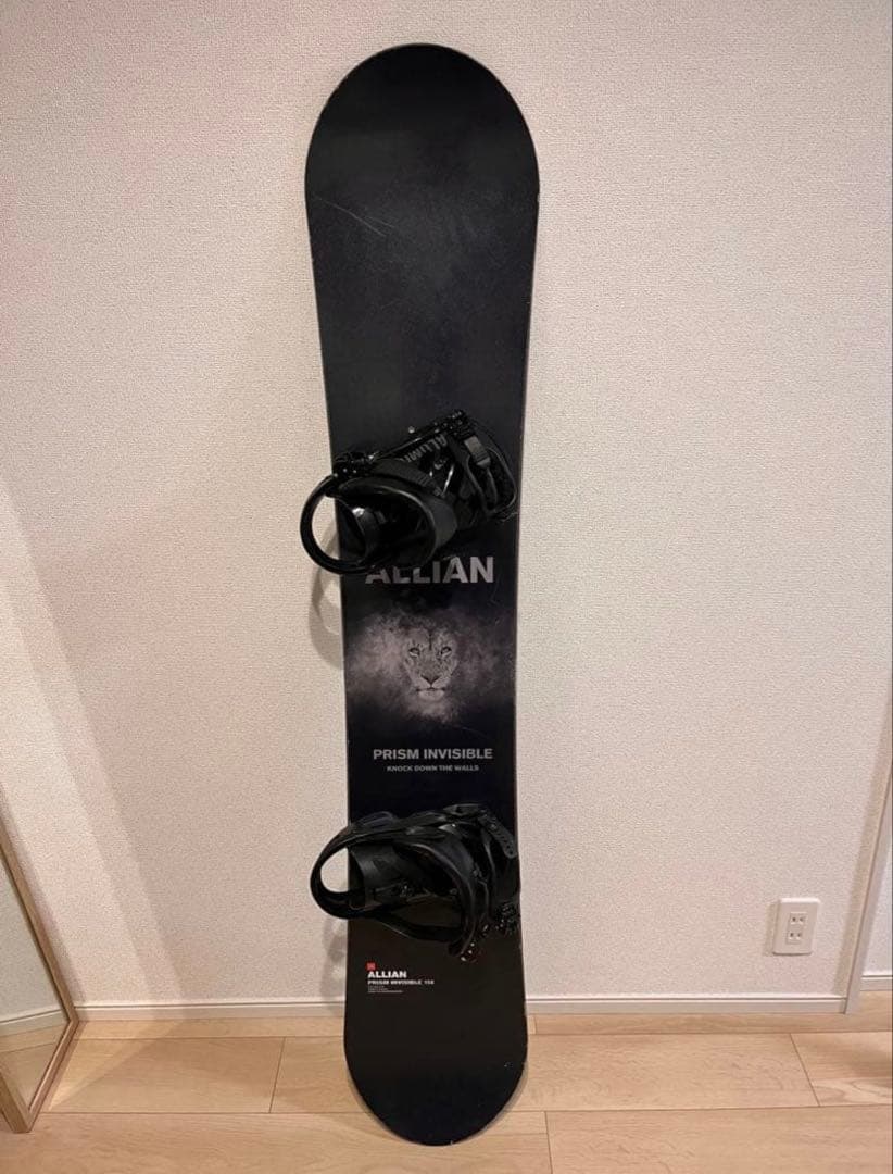 ALLIAN スノーボード　アライアン　プリズム　インビジブル　158