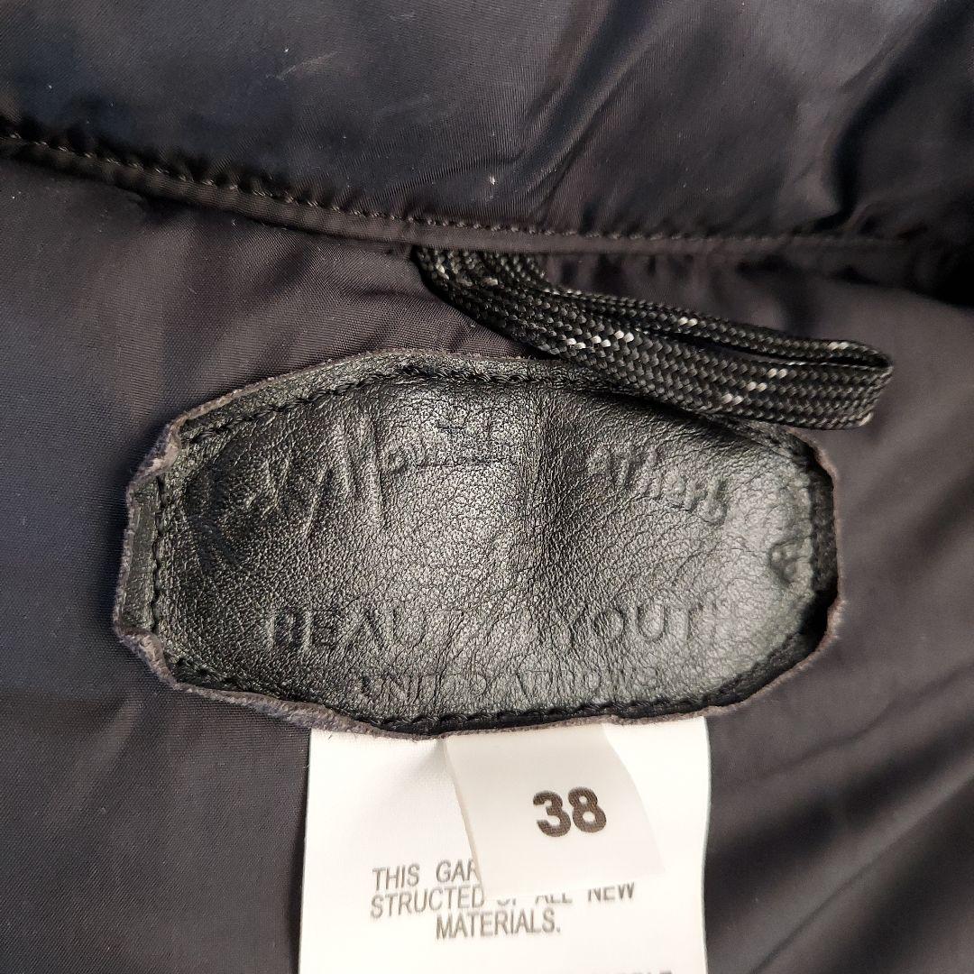 ロッキーマウンテン フェザーベッド レザーヨーク ダウン ベスト38