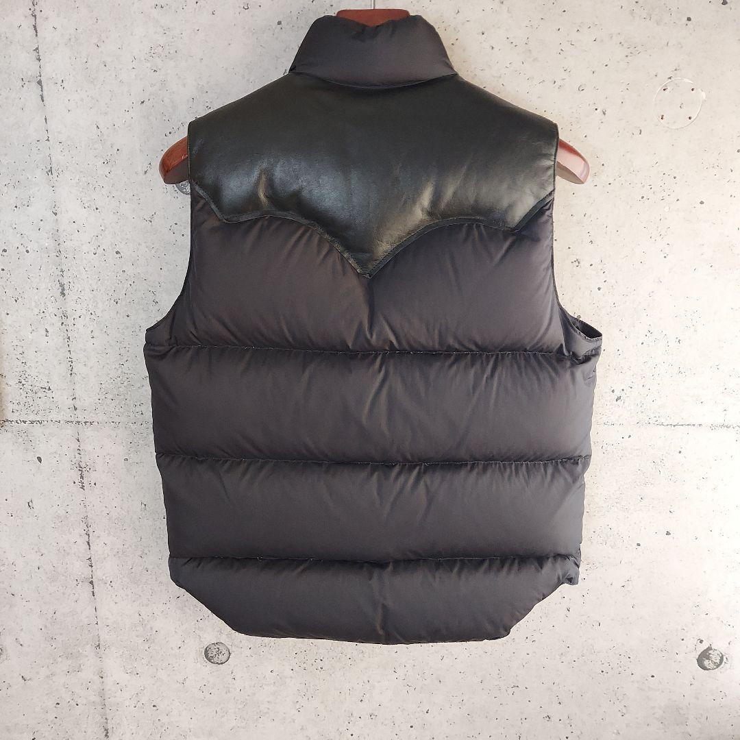 ロッキーマウンテン フェザーベッド レザーヨーク ダウン ベスト38