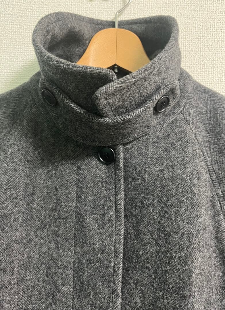 尾州ウールスーパー100Aラインコート　ジャーナルスタンダードレリューム　38
