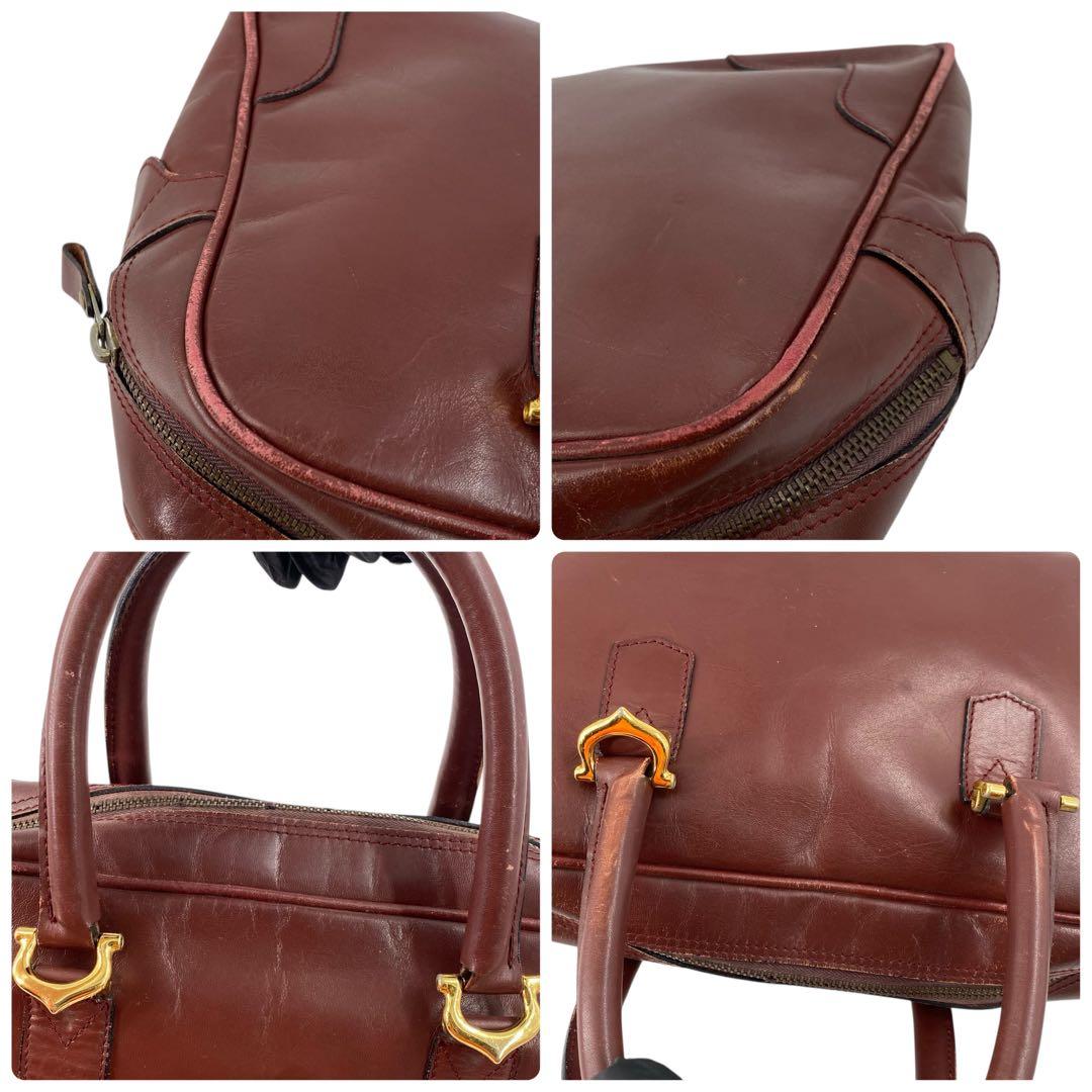 Cartier ビジネスバッグ ブリーフケース マストライン ボルドー