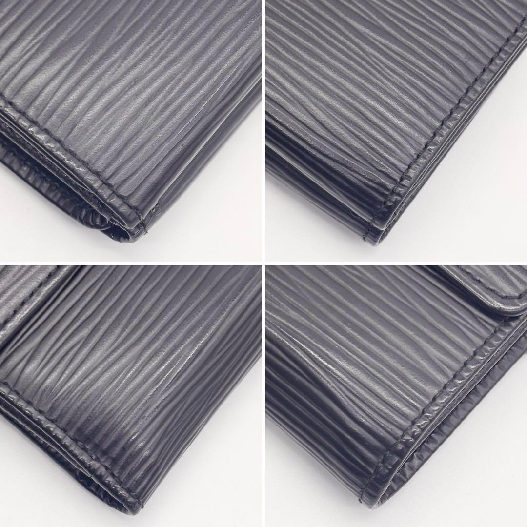 ✨超美品✨ルイヴィトン エピ ポルトフォイユ エリーズ 三つ折り財布