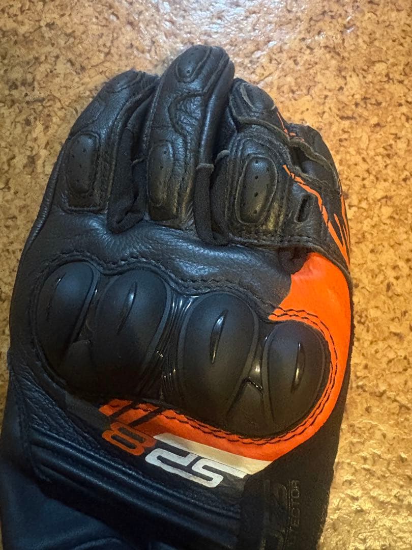 Alpinestars SP-8 バイクグローブ サイズ　S 黒/オレンジ