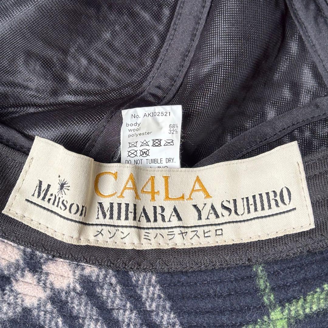 服だーいすき様　メゾンミハラヤスヒロ×カシラ　ウールダブルハット　帽子