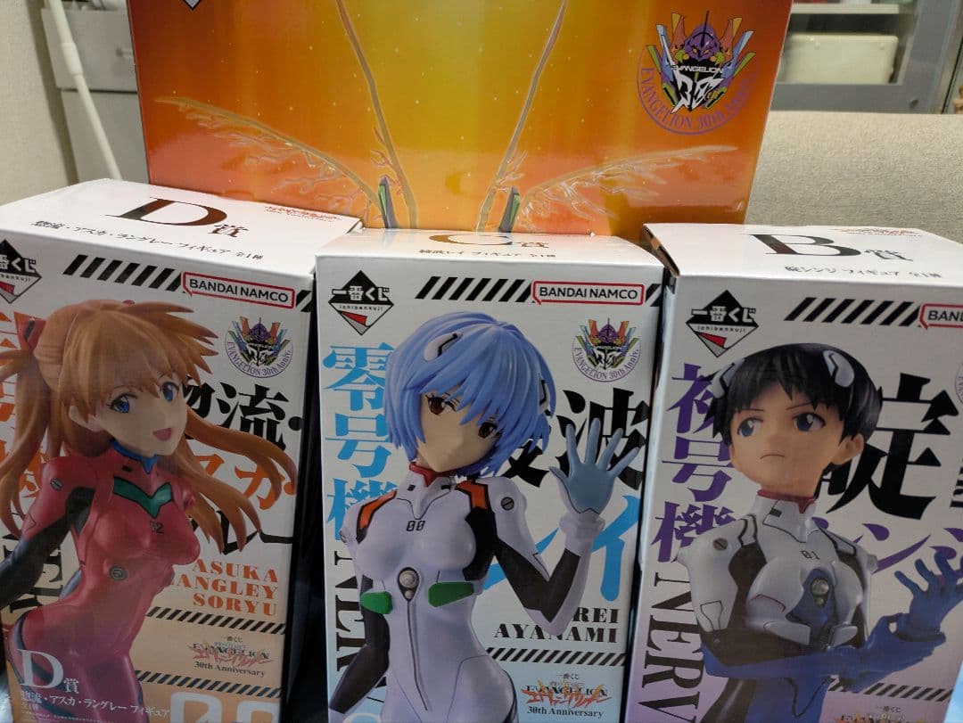 【本日発送可】一番くじ エヴァンゲリオン A賞 B賞 C賞 D賞 セット