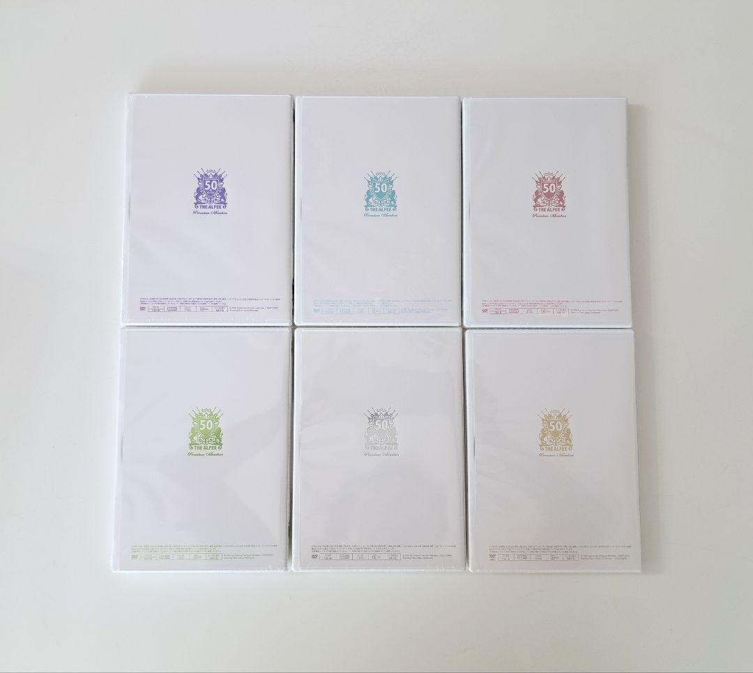 【新品・未開封】THE ALFEE 50周年 Premium DVD 全6巻