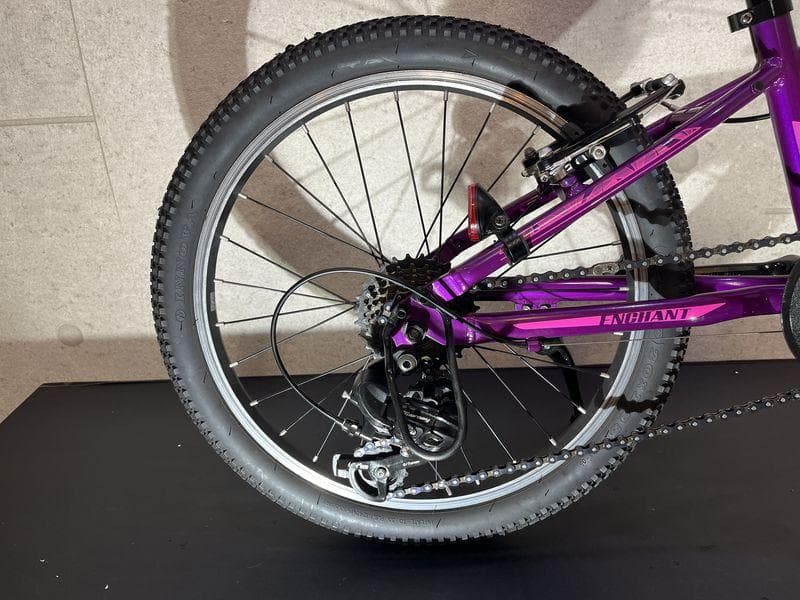 giant LIVパープル 20インチ キッズバイク 6速 Shimano