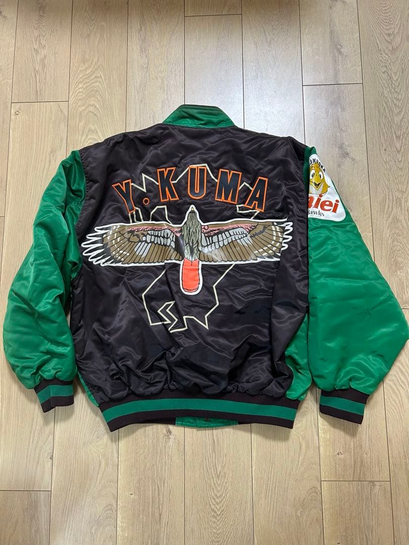 福岡ダイエーホークス　福岡ソフトバンクホークス　スタジアムジャンバー　当時物