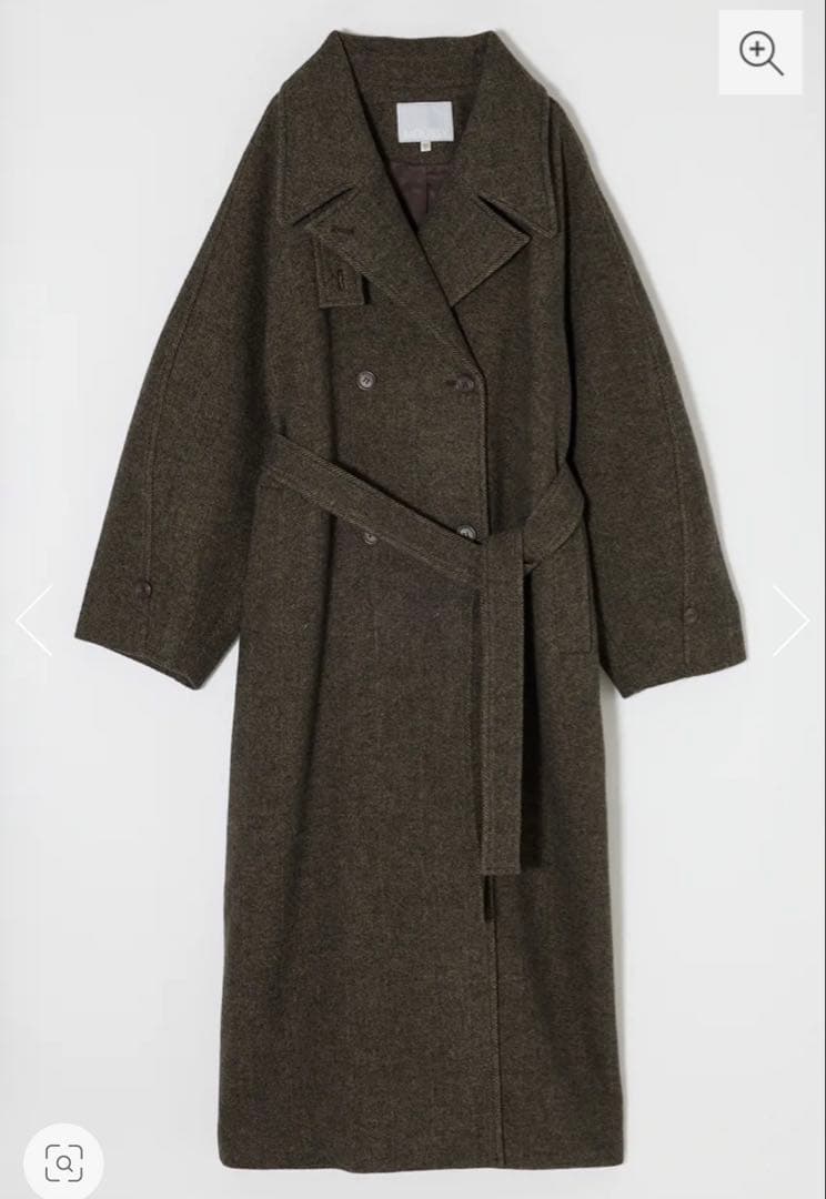 MOUSSY FORM SLEEVE ロングコート