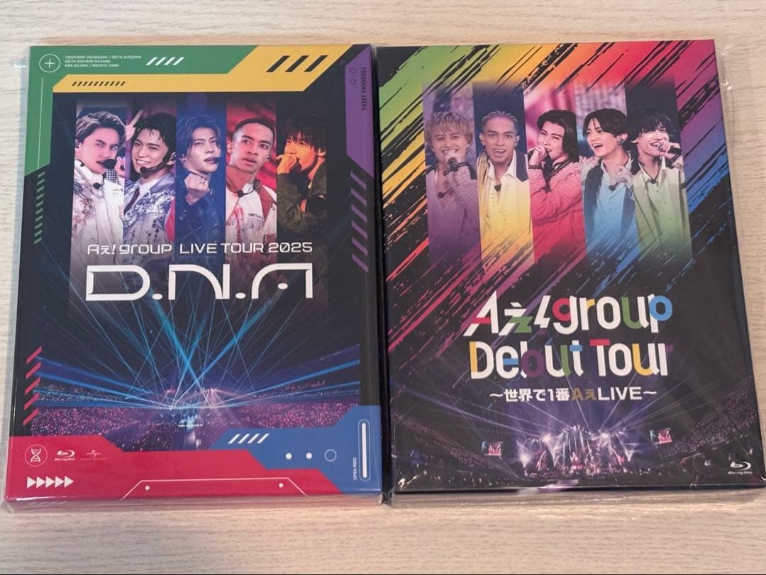 2枚セット　Aぇ!group/LIVE TOUR 2025 D.N.A初回盤