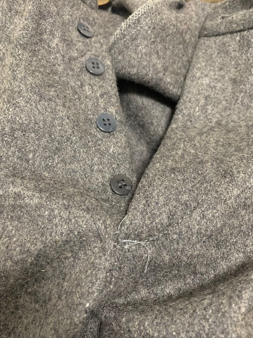 ヴィンテージ　フレンチワーク　セットアップ　ウール