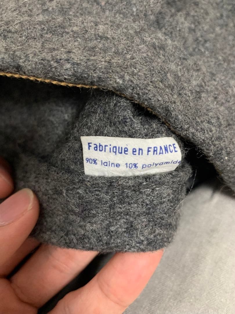 ヴィンテージ　フレンチワーク　セットアップ　ウール