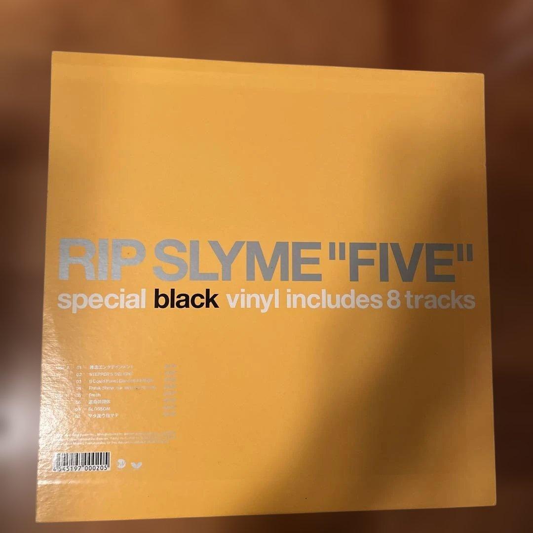 RIP SLYME/\"FIVE\" LP オリジナル盤