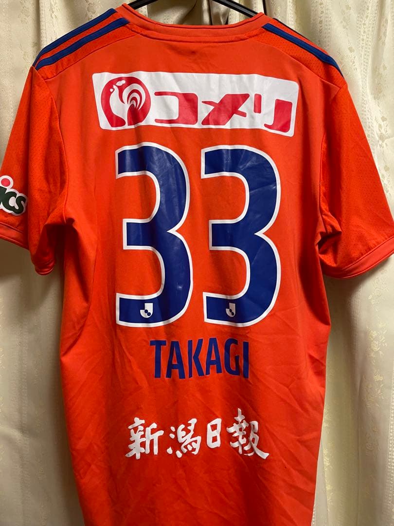 2022 アルビレックス新潟 高木善朗 1stユニフォーム
