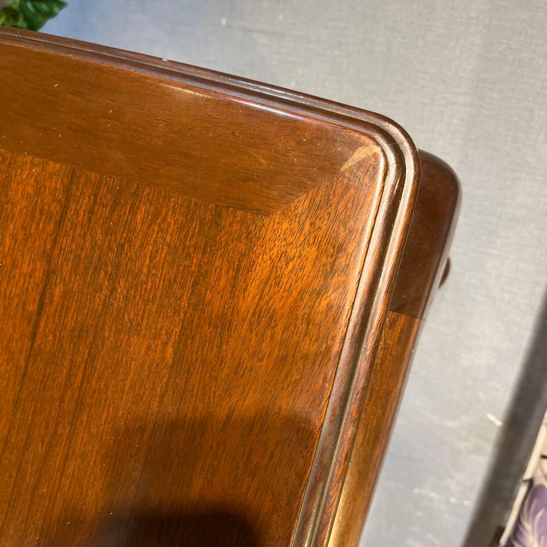 オールド　マルニ　ヴィンテージ 地中海　　猫脚リビングテーブル