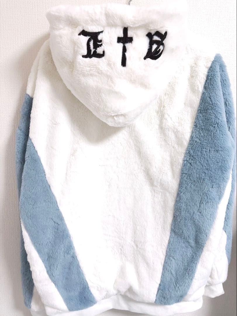 Amiligeアミリージュバイカラーファーアウターレア