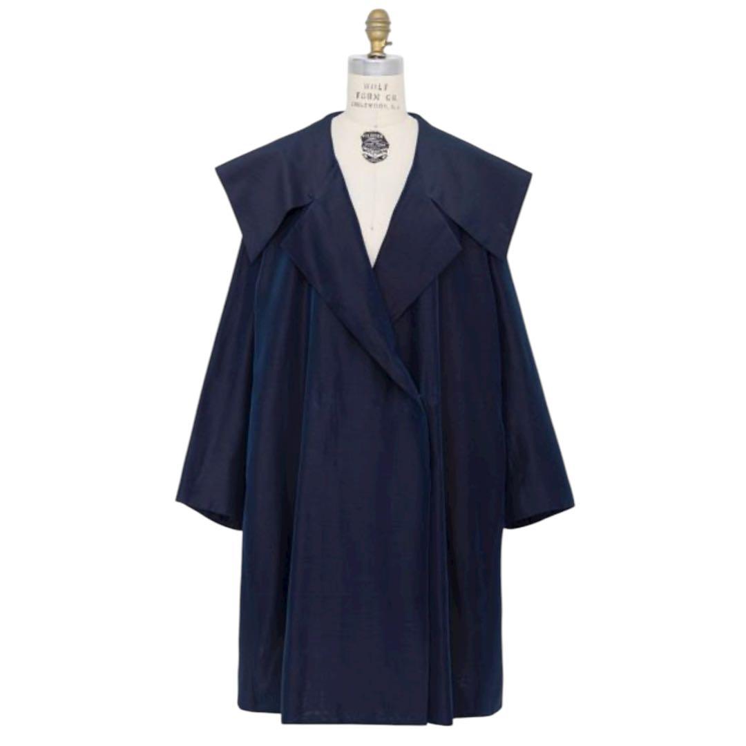 美品❤️定価15.4万＊Drawer 23SS セーラーカラーコート 36