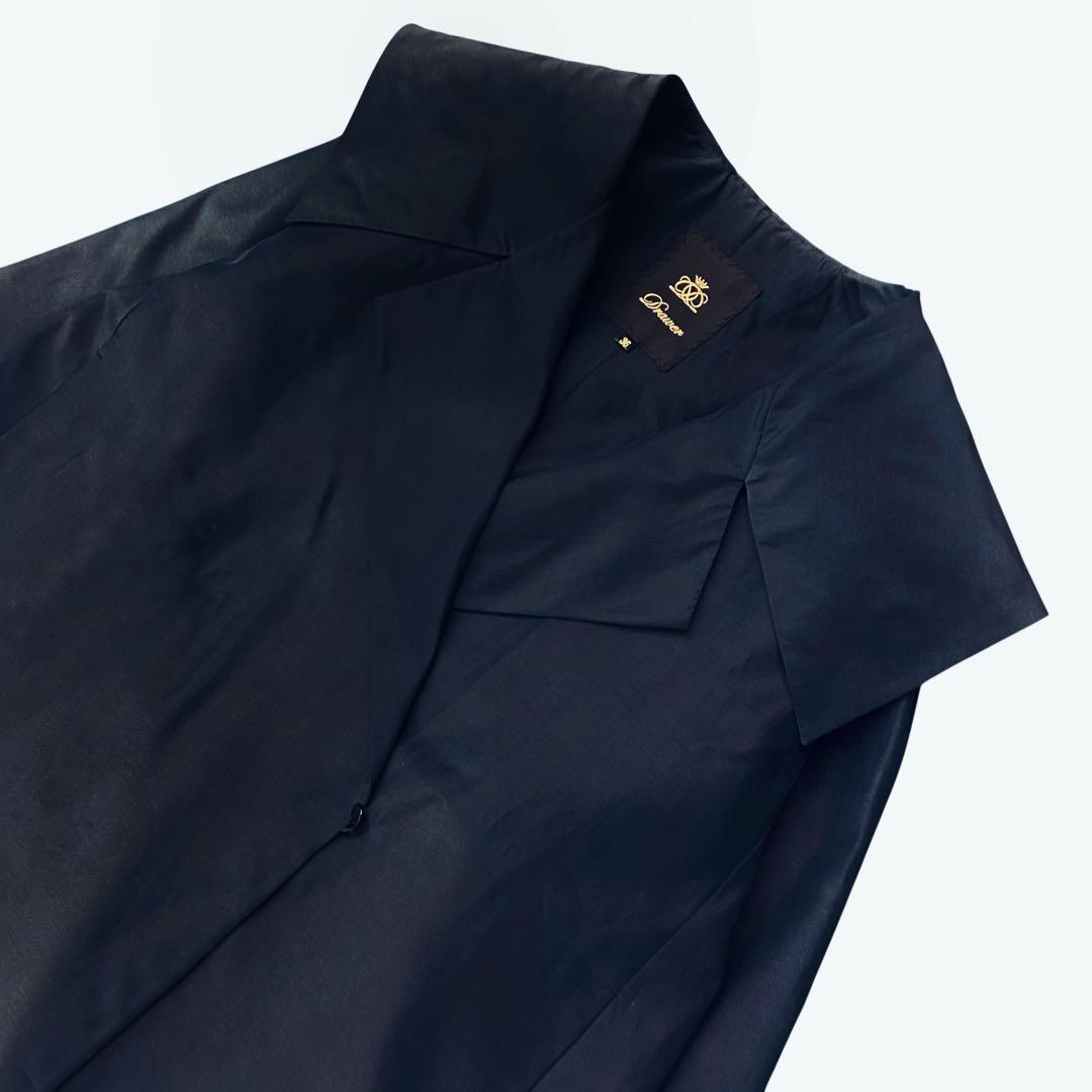 美品❤️定価15.4万＊Drawer 23SS セーラーカラーコート 36