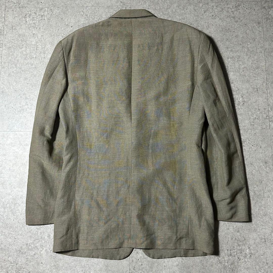 90s Giorgio Armani リネンビスコース セットアップ ベージュ