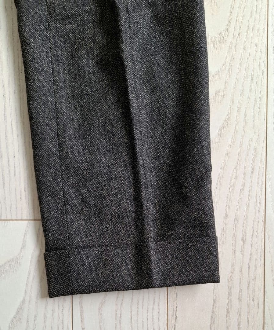 イザイア　スラックス　ウール100%