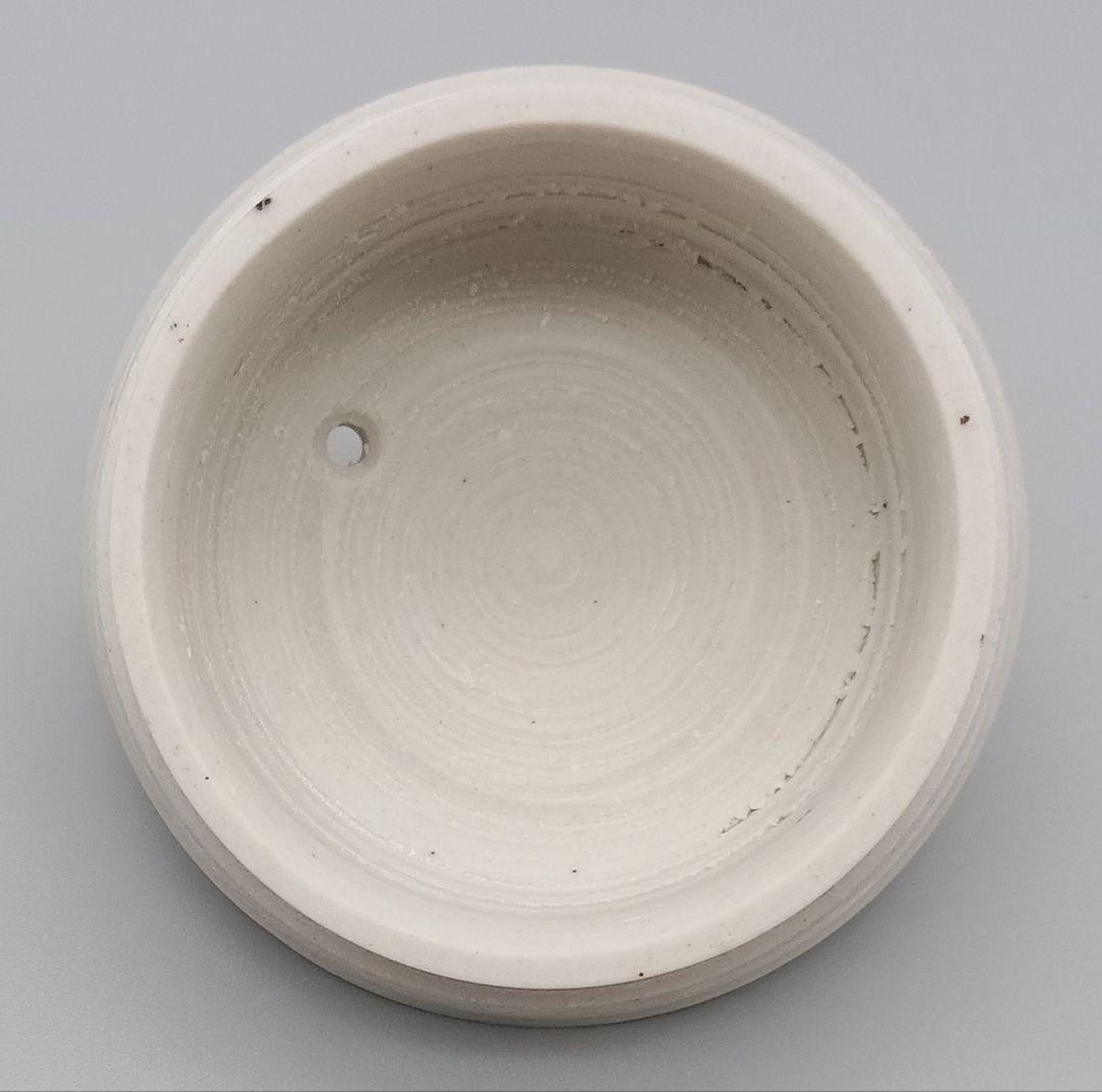 加藤 財 ひさご型 ポット 急須 財ポット 現代作家 白