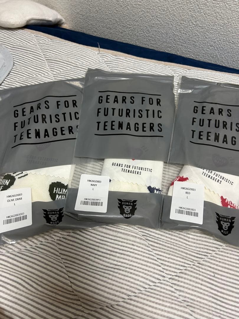 human made 靴下3足セット