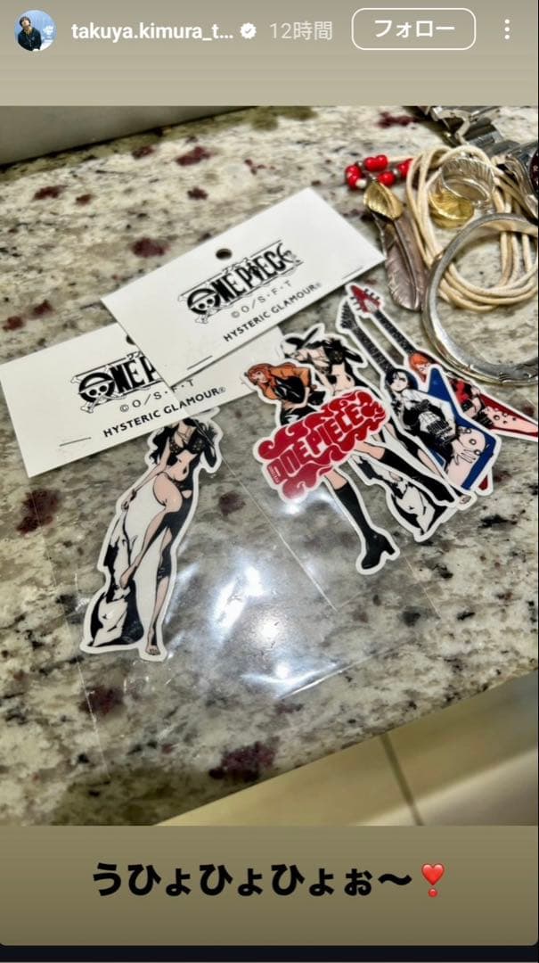 ONE PIECE×HYSTERIC GLAMOUR ナミTシャツ