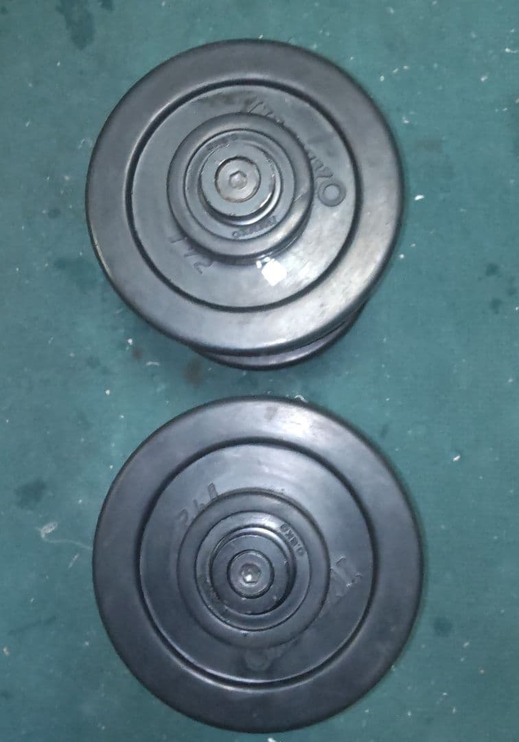 IVANKO SDKR 10kgダンベル 2個 回転式