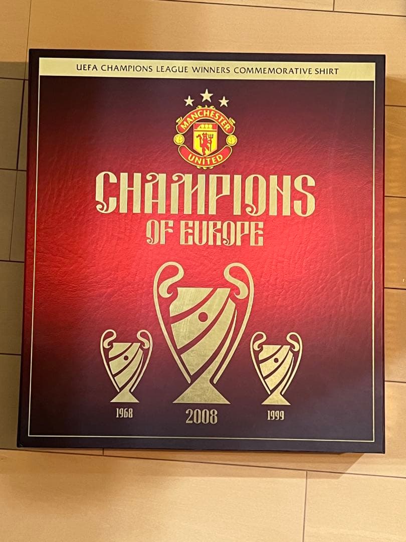 マンチェスター・U 2008年CLファイナル ユニフォーム記念セットサイン入り